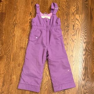 Obermeyer Purple Overall Ski Pants